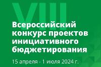 VIII Всероссийский конкурс проектов инициативного бюджетирования
