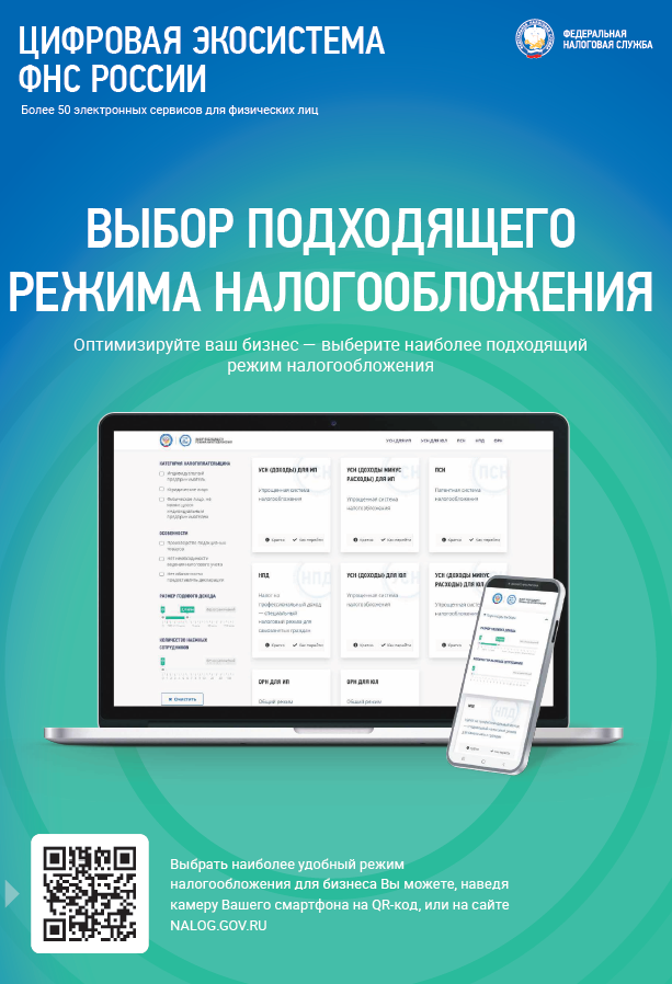 Выбор подходящего режима налогообложения